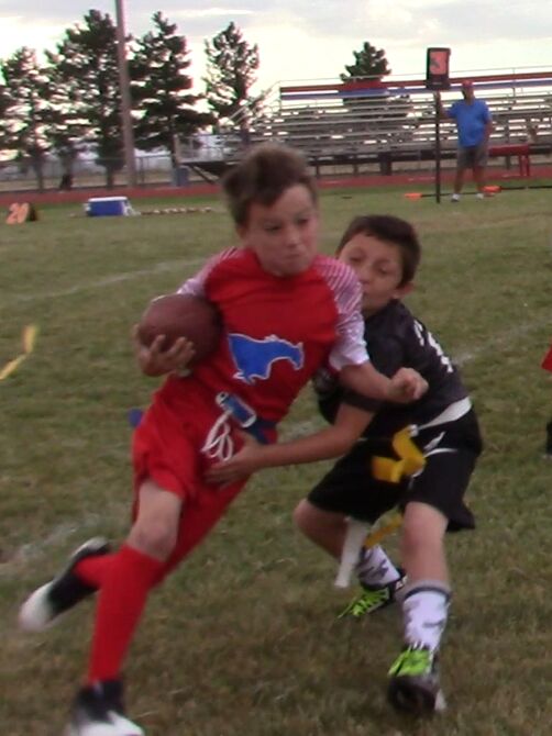 Hi Plains 6-man football — open field run